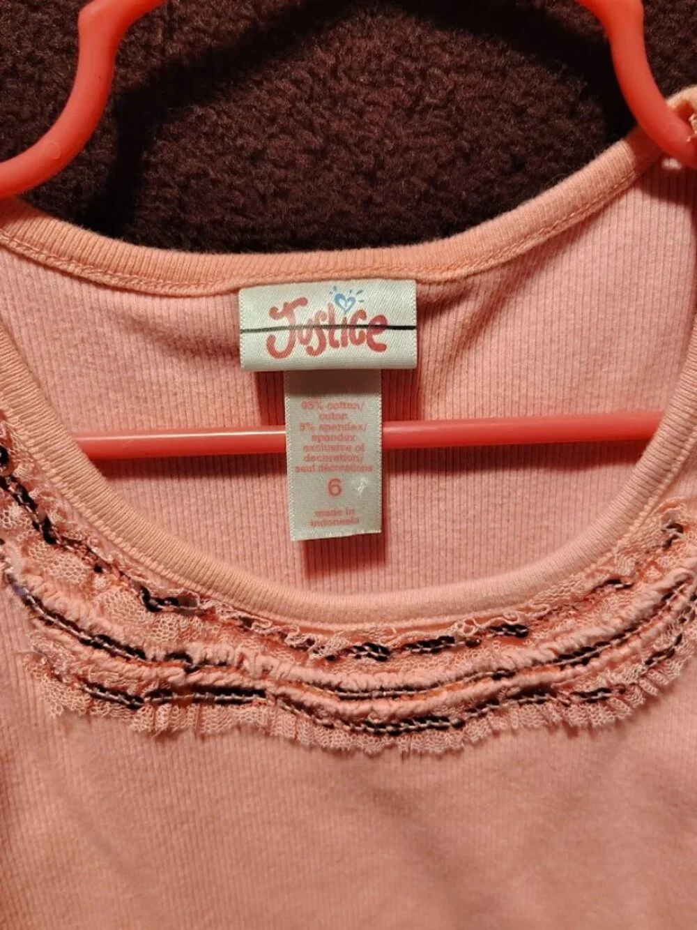 Girls 'Justice' Tank Top size 6